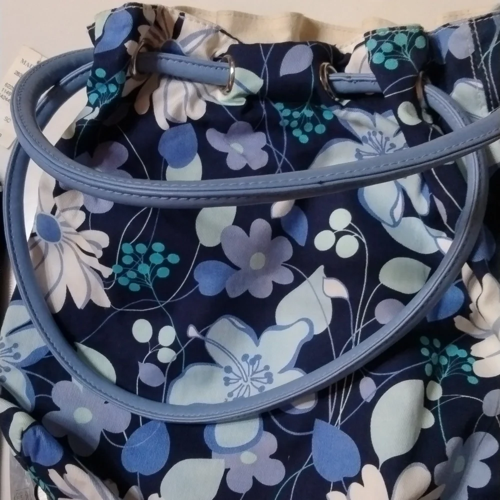 100% cotton reversible beach bag/purse
